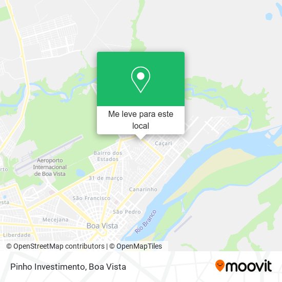 Pinho Investimento mapa