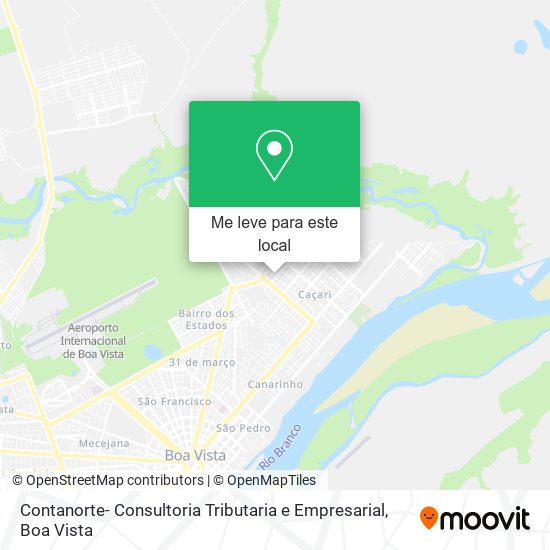 Contanorte- Consultoria Tributaria e Empresarial mapa