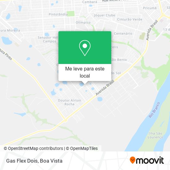 Gas Flex Dois mapa