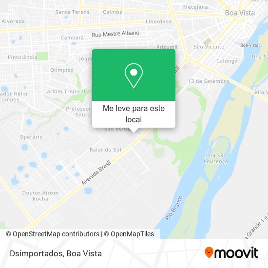 Dsimportados mapa