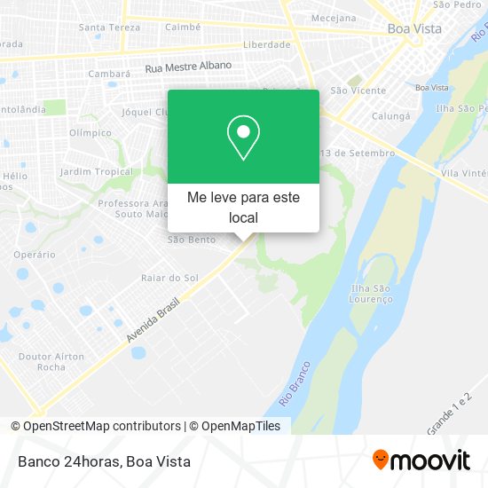 Banco 24horas mapa