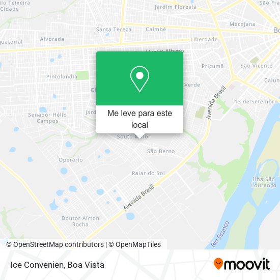 Ice Convenien mapa