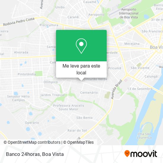 Banco 24horas mapa