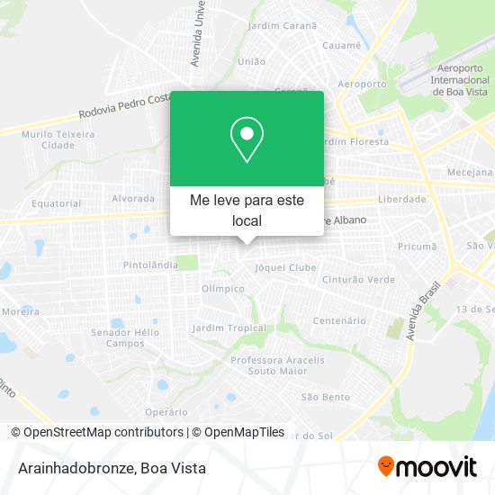 Arainhadobronze mapa