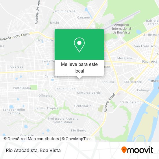 Rio Atacadista mapa