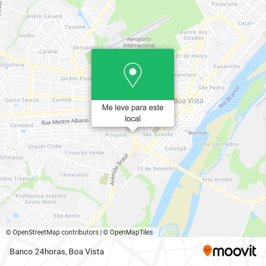 Banco 24horas mapa