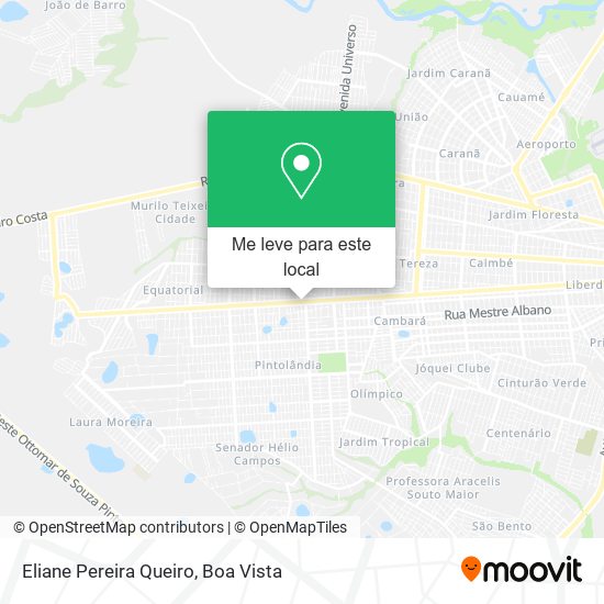 Eliane Pereira Queiro mapa