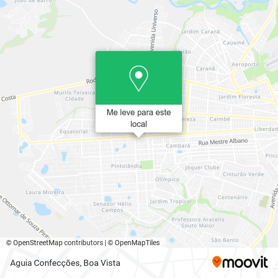Aguia Confecções mapa