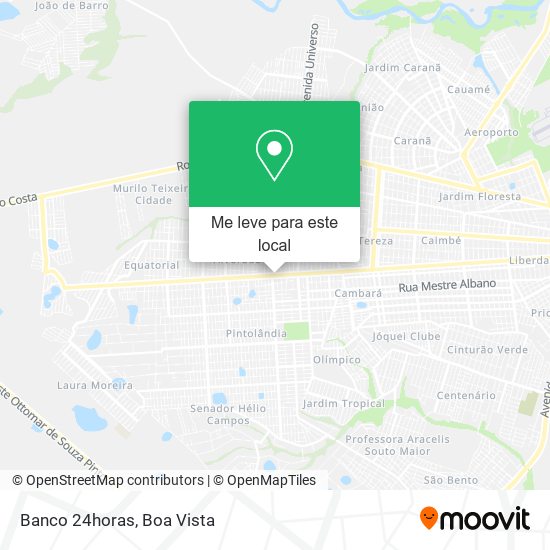 Banco 24horas mapa