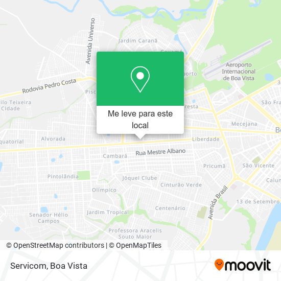 Servicom mapa