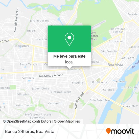 Banco 24horas mapa