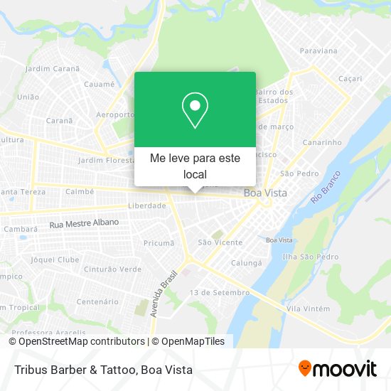 Tribus Barber & Tattoo mapa