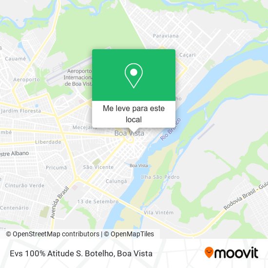 Evs 100% Atitude S. Botelho mapa