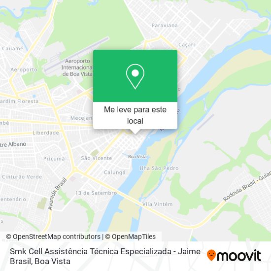 Smk Cell Assistência Técnica Especializada - Jaime Brasil mapa