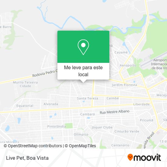 Live Pet mapa
