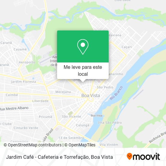 Jardim Café - Cafeteria e Torrefação mapa