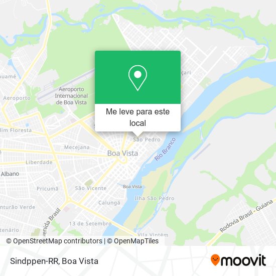 Sindppen-RR mapa