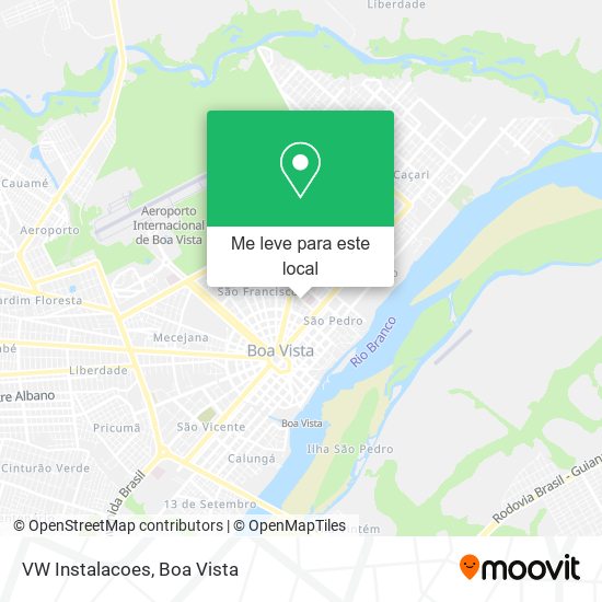 VW Instalacoes mapa