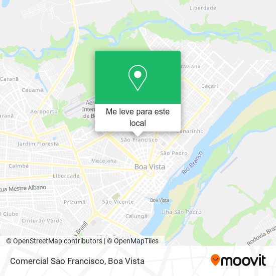 Comercial Sao Francisco mapa