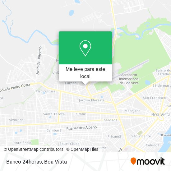 Banco 24horas mapa