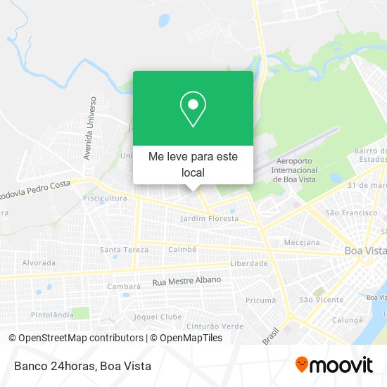 Banco 24horas mapa