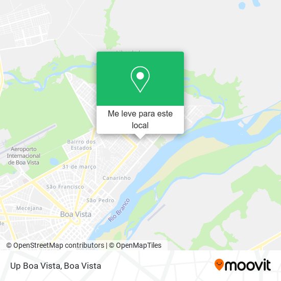Up Boa Vista mapa