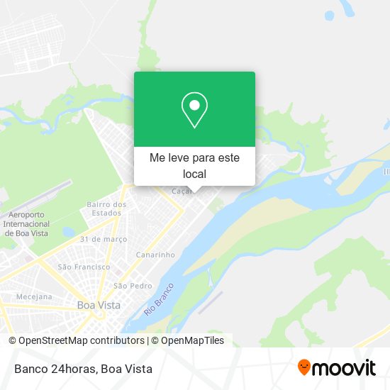 Banco 24horas mapa