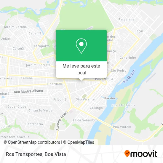 Rcs Transportes mapa