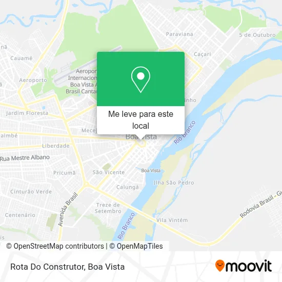 Rota Do Construtor mapa