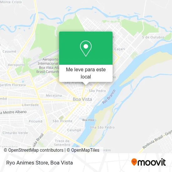 Ryo Animes Store mapa