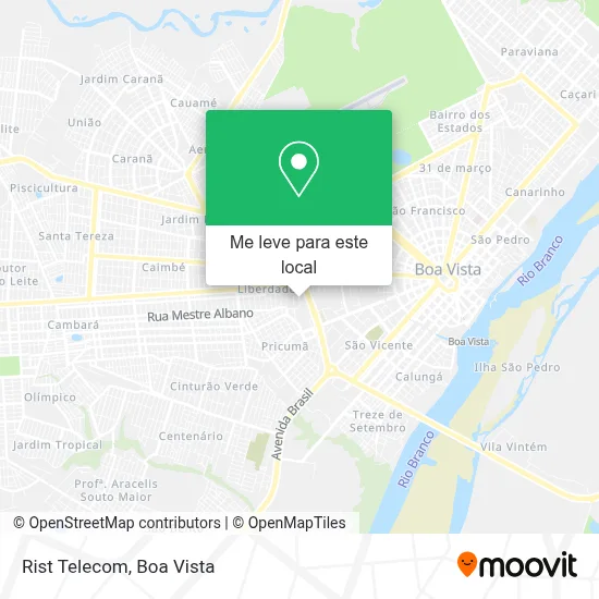 Rist Telecom mapa