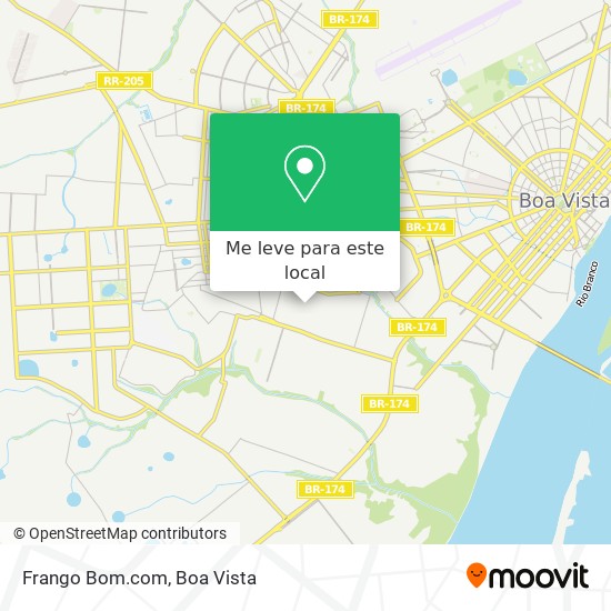 Frango Bom.com mapa