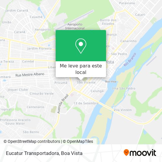 Eucatur Transportadora mapa