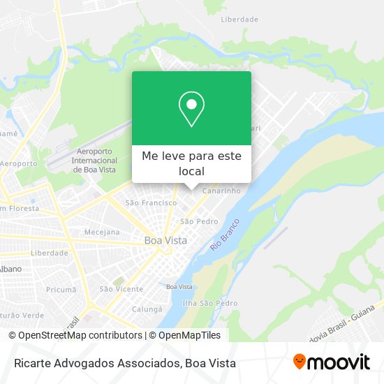 Ricarte Advogados Associados mapa