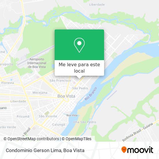 Condominio Gerson Lima mapa