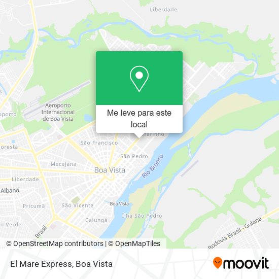 El Mare Express mapa