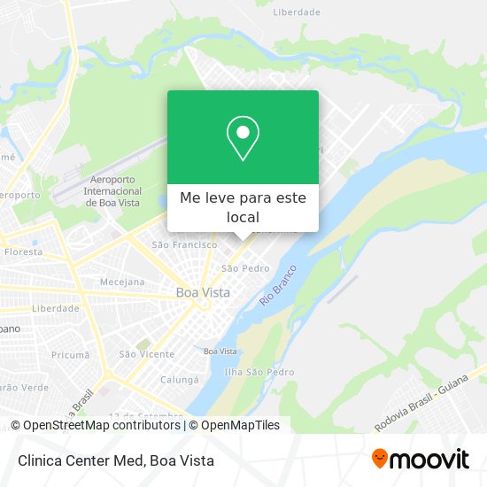 Clinica Center Med mapa