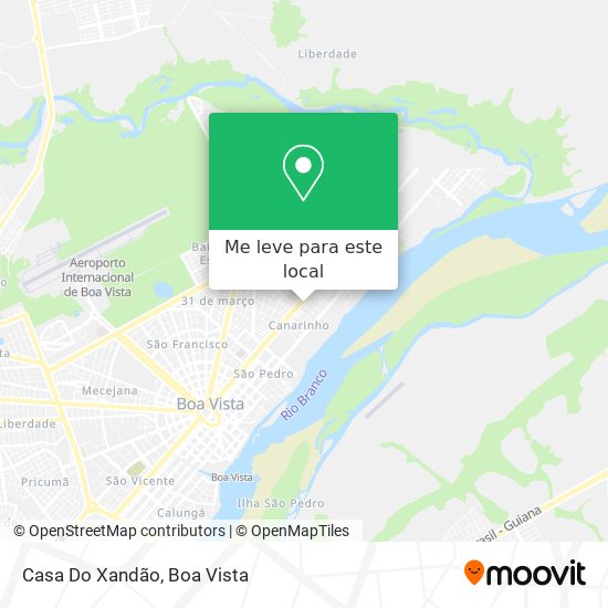 Casa Do Xandão mapa