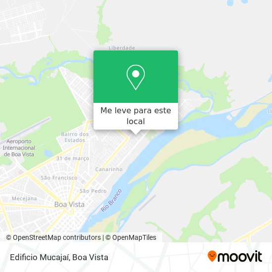 Edificio Mucajaí mapa
