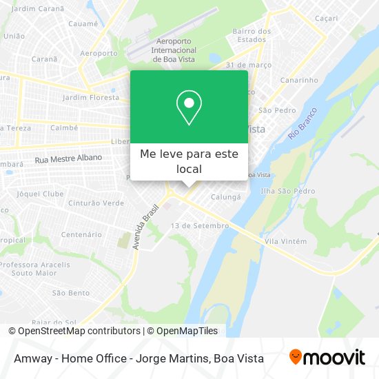 Amway - Home Office - Jorge Martins mapa