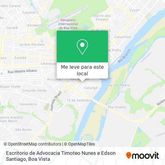 Escritorio de Advocacia Timoteo Nunes e Edson Santiago mapa