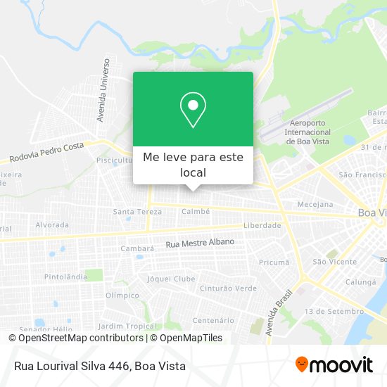 Rua Lourival Silva 446 mapa
