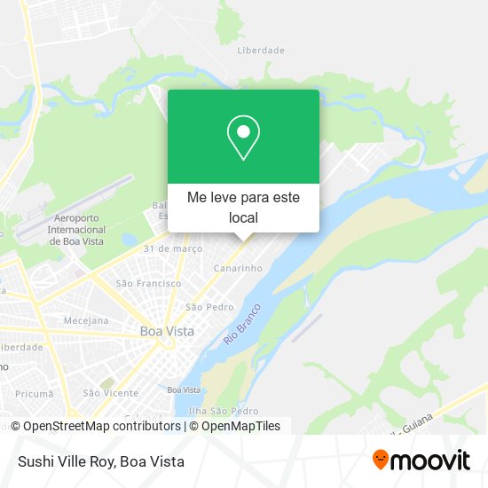 Sushi Ville Roy mapa