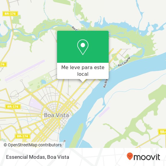 Essencial Modas, Avenida Ville Roy, 5189 Aparecida Boa Vista-RR 69306-405 mapa