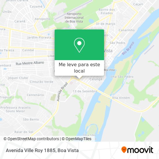 Avenida Ville Roy 1885 mapa