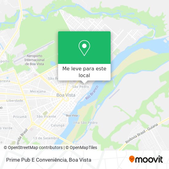 Prime Pub E Conveniência mapa