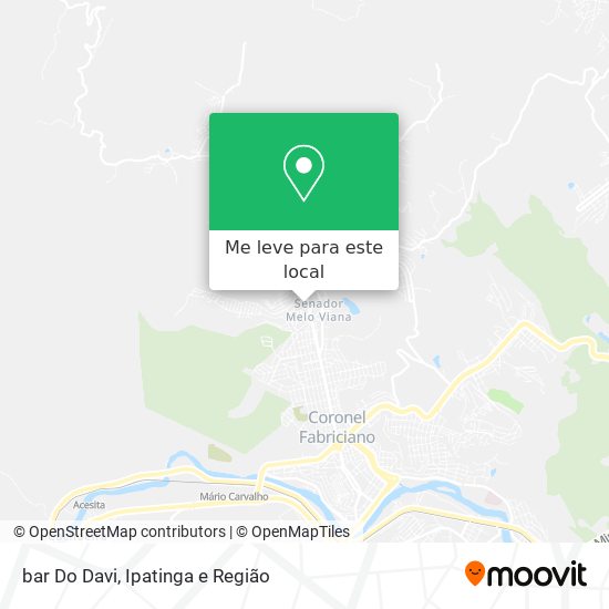 bar Do Davi mapa