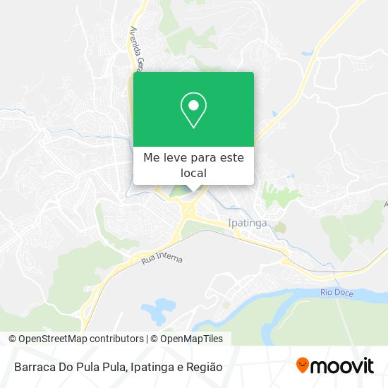 Barraca Do Pula Pula mapa