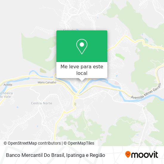 Banco Mercantil Do Brasil mapa