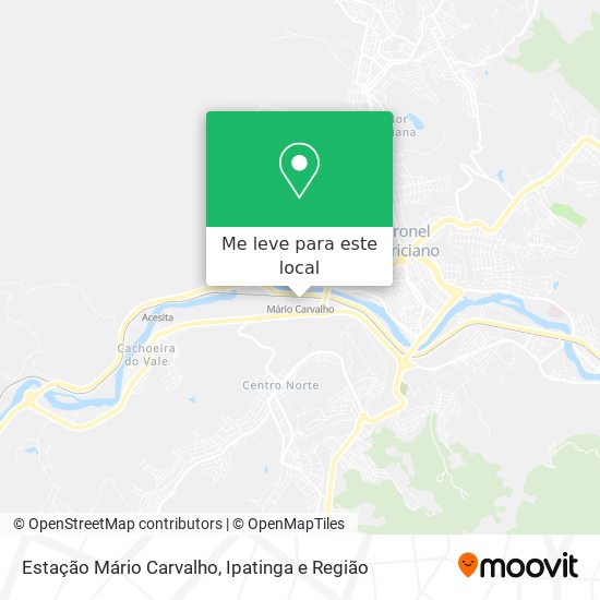 Estação Mário Carvalho mapa
